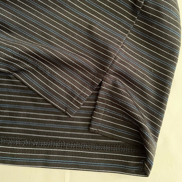 Golf performance Men's Black/Gray/ Blue Polo Sz M - Picture 7 of 9